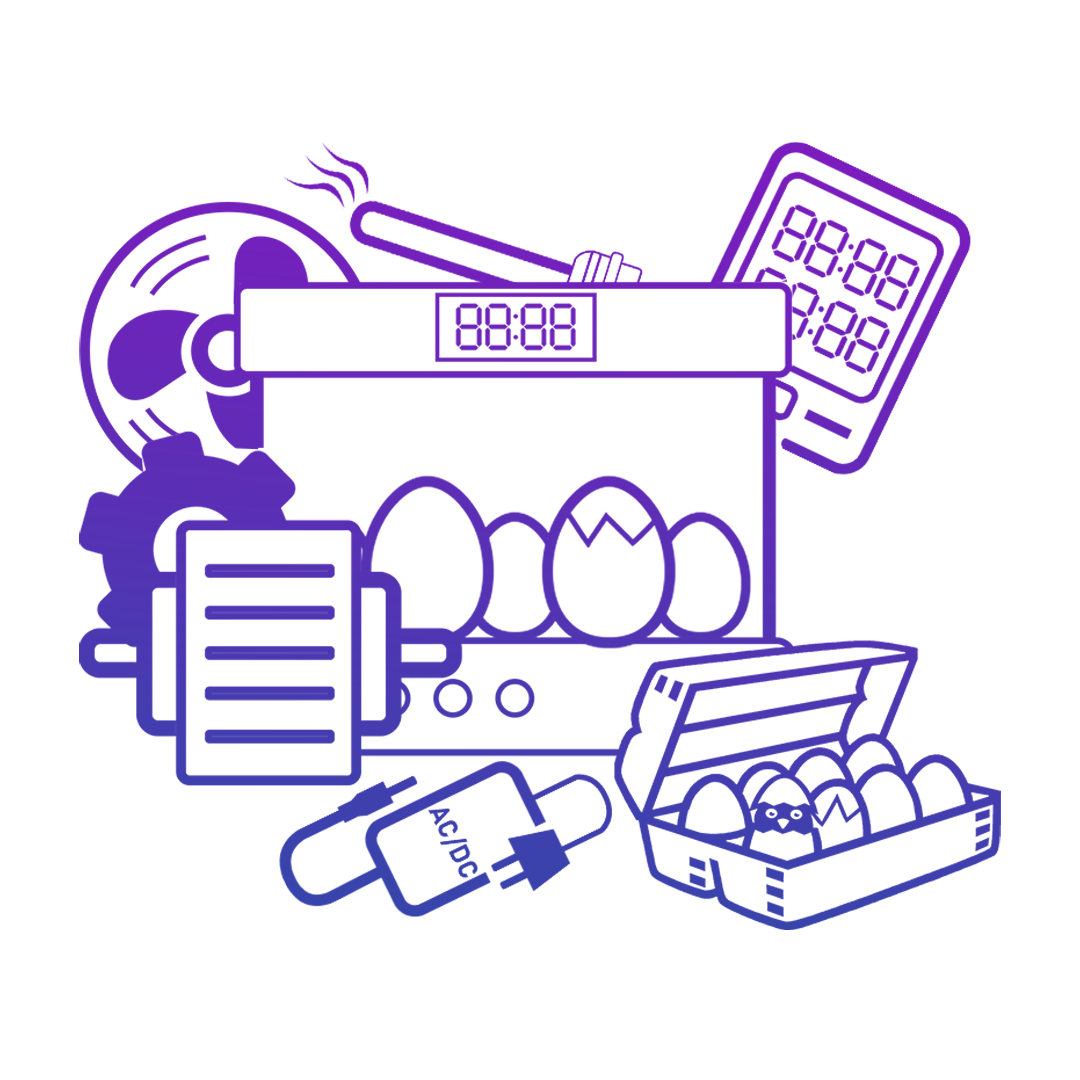 تجهیزات دستگاه جوجه کشی